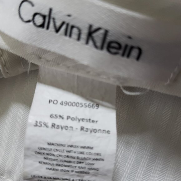 Calvin Klein Men’s Dress Pants 34x32 Black Straight Fit - Picture 10 of 16